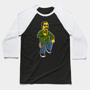 Simpsonize Snoop Ilustration Baseball T-Shirt